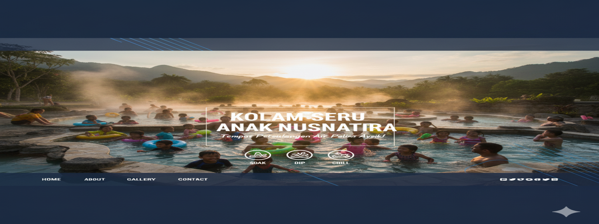 Kolam Pemandian Wonderland Peunaga Park